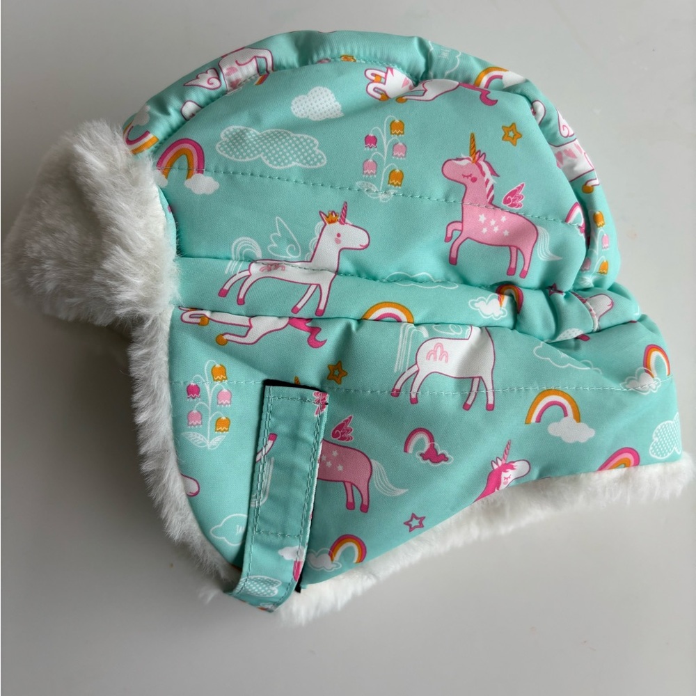 Jan and Jul infant trapper hat